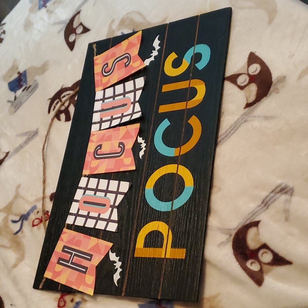 Hocus pocus sign